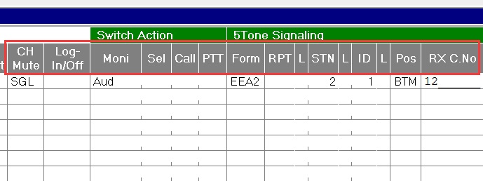 IC-F61對(duì)講機(jī)寫頻