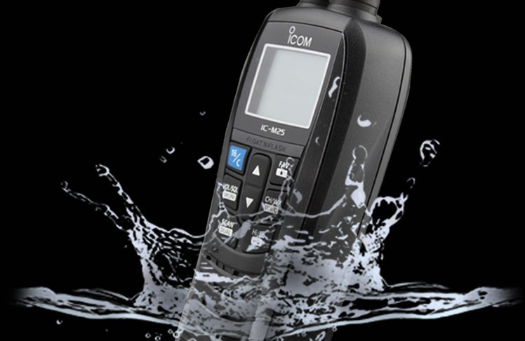 海事對講機船用對講機IC-M25 海事對講機船用對講機IC-M25